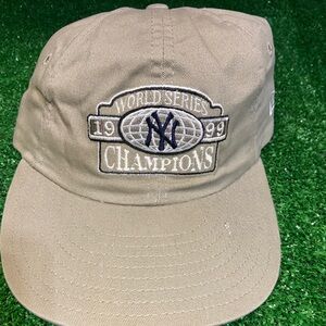 Vintage New York Yankees 1999 World Series Champions Dad Hat